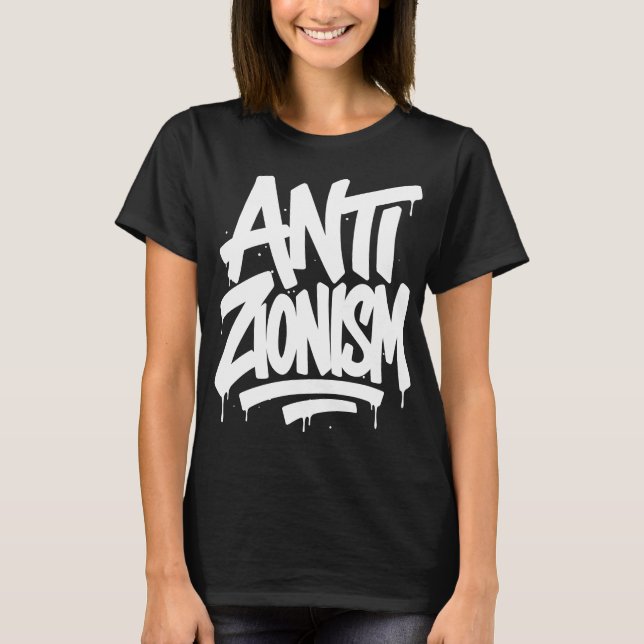 T-shirt Anti-sionisme  (Devant)