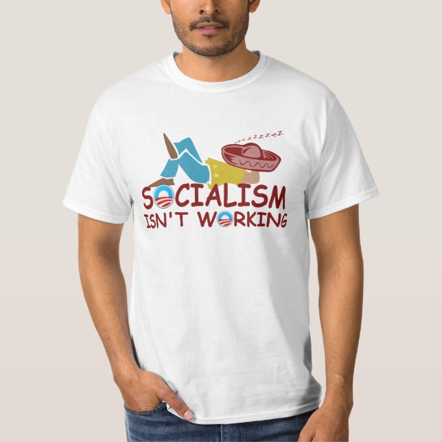 T-shirt Anti socialisme (Devant)