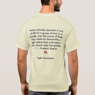 T-shirt Anti-Socialisme Bastiat