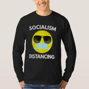 T-shirt Anti-socialisme Distances sociales Politique Socia