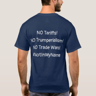 T-shirt anti-tarif #NotInMyName