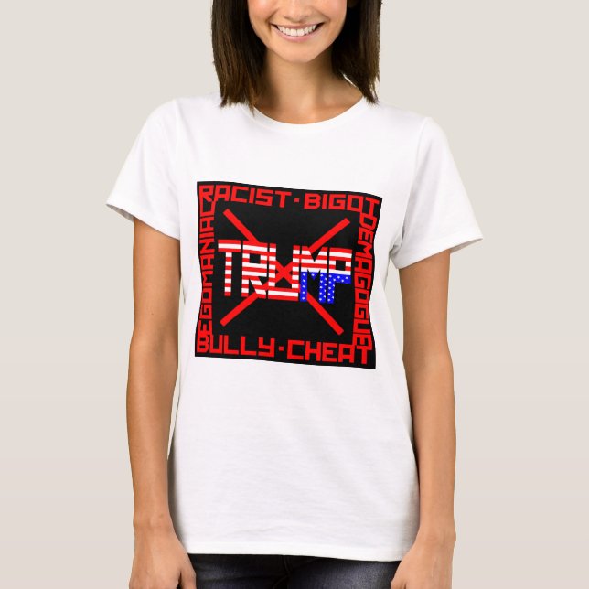 T-shirt Anti Trump (Devant)