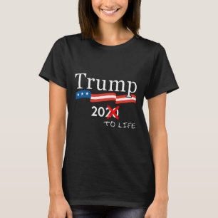 T-shirt Anti-trump 20 à la vie