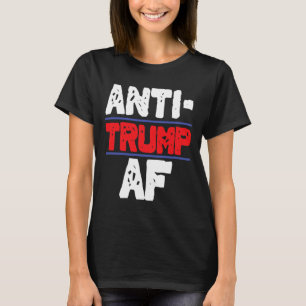 T-shirt Anti Trump Af Résiste Au Cadeau Drôle Du Président