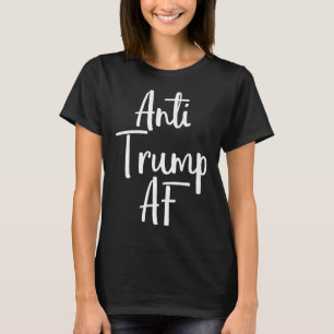 T-shirt Anti Trump Af Shirt Résiste 45 Manifestation d'Imp