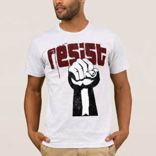 T-shirt Anti-Trump Anti-fascisme Résistez à la contestatio