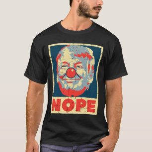 T-shirt Anti Trump Clown Vintage Retro Impeach No Donald
