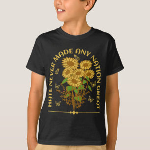 T-shirt Anti Trump Floral Democratique Président Libéral S