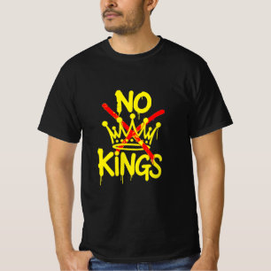 T-Shirt Anti-Trump Pour la démocratie PAS DE ROI
