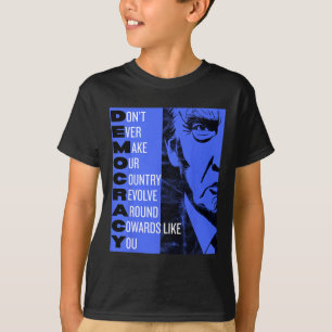T-shirt anti-Trump pour la démocratie Résistez ! P