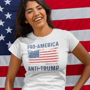 T-shirt Anti-Trump pro-américain