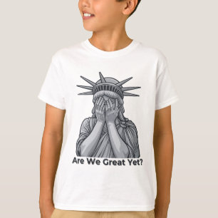 T-shirt Anti-trump Sommes-nous déjà grands