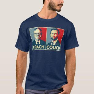 T-shirt Anti Trump Vance - Coach contre Canapé