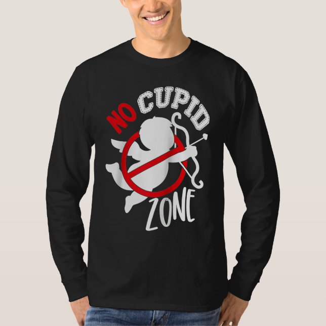 T-shirt Anti Valentines Day Cupid Hates Me Anti Cupid Vale (Devant)