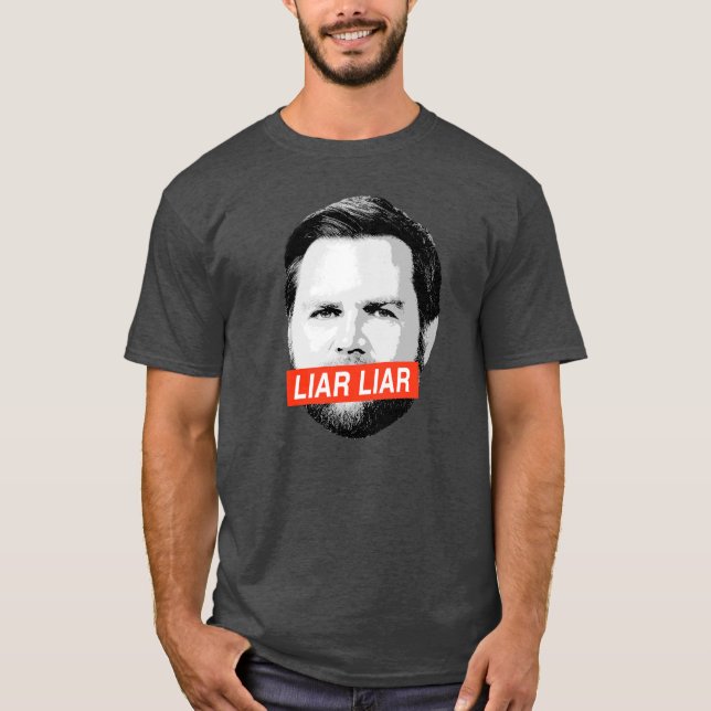 T-shirt Anti Vance - menteur menteur (Devant)