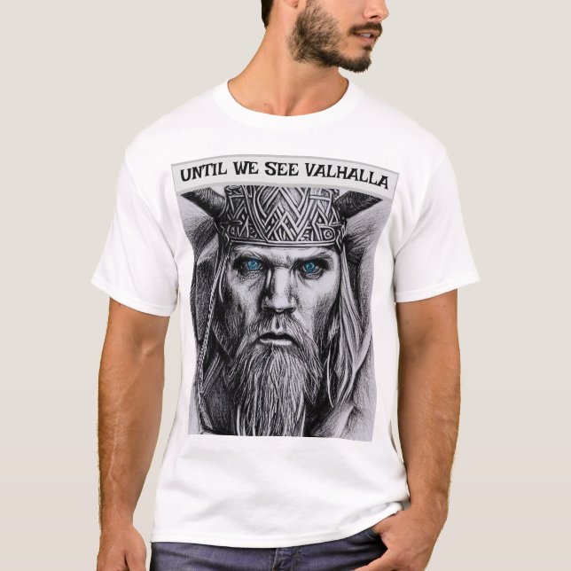 T-shirt Anticiper la gloire absolue - La Valhalla de la lé (Devant)