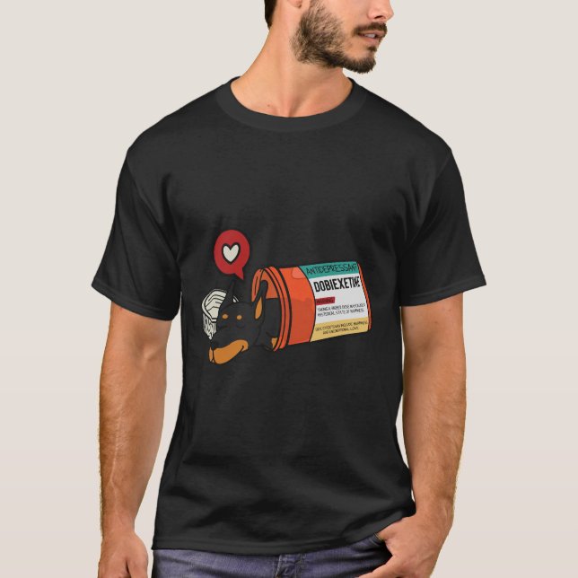 T-shirt Antidépresseur de chien 279 (Devant)