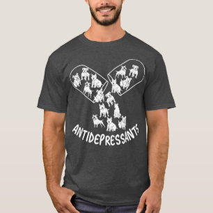 T-shirt antidépresseurs, Pitbull Dog Lovers, Funny Dog Own