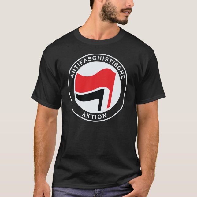 T-shirt Antifaschistische Aktion (Devant)
