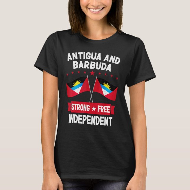 T-shirt Antigua and Barbuda (Devant)