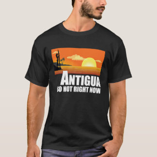 T-shirt Antigua si chaud en ce moment Retro Travel Beach V