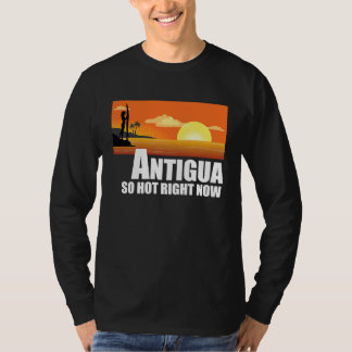 T-shirt Antigua si chaud en ce moment Retro Travel Beach V