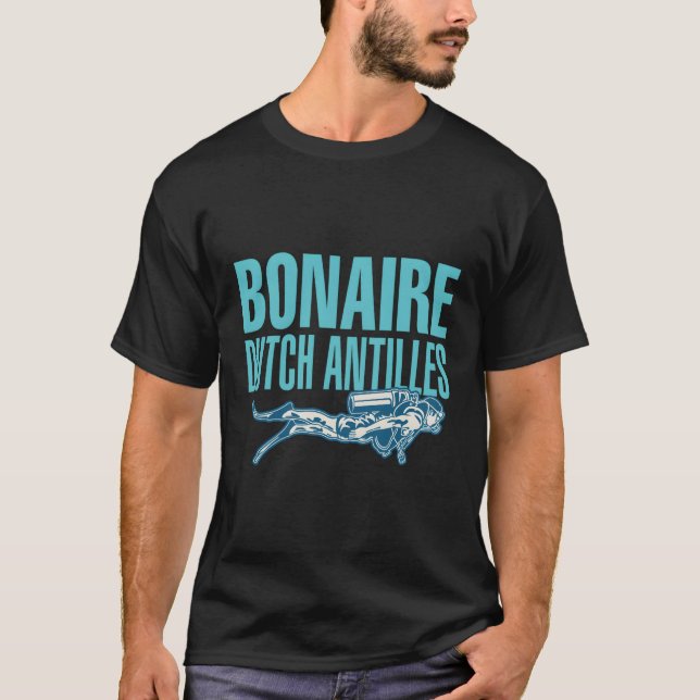 T-shirt Antilles néerlandaises Bonaire (Devant)
