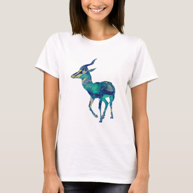T-shirt Antilope Céleste (Devant)