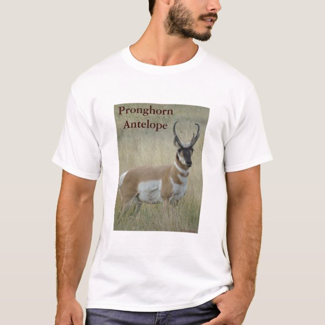 T-shirt Antilope d'Amérique A9 (Devant)