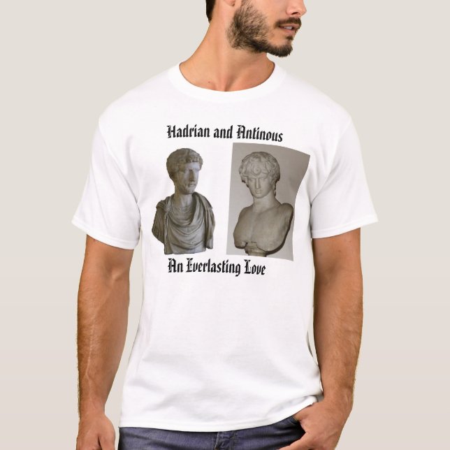 T-shirt Antinous, Hadrian, Hadrian et Antinous, une Ève… (Devant)