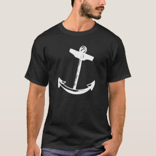 T-shirt Antique Ancre de navire Preppy