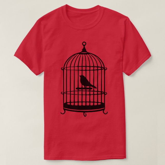 T-shirt Antique Birdcage (Design devant)