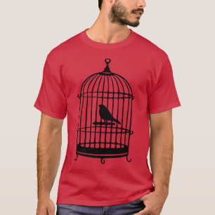 T-shirt Antique Birdcage