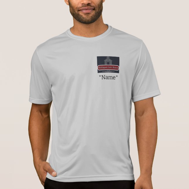 T-shirt Antique Car Barn 55 Caddy (Devant)