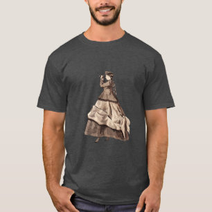 T-shirt Antique dame Steampunk
