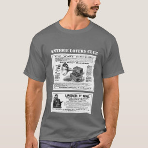 T-shirt Antique Lovers Club