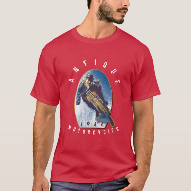 T-shirt Antique Motorcyles (Devant)