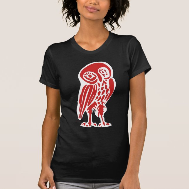 T-shirt Antiquité de Grèce chouette (Devant)