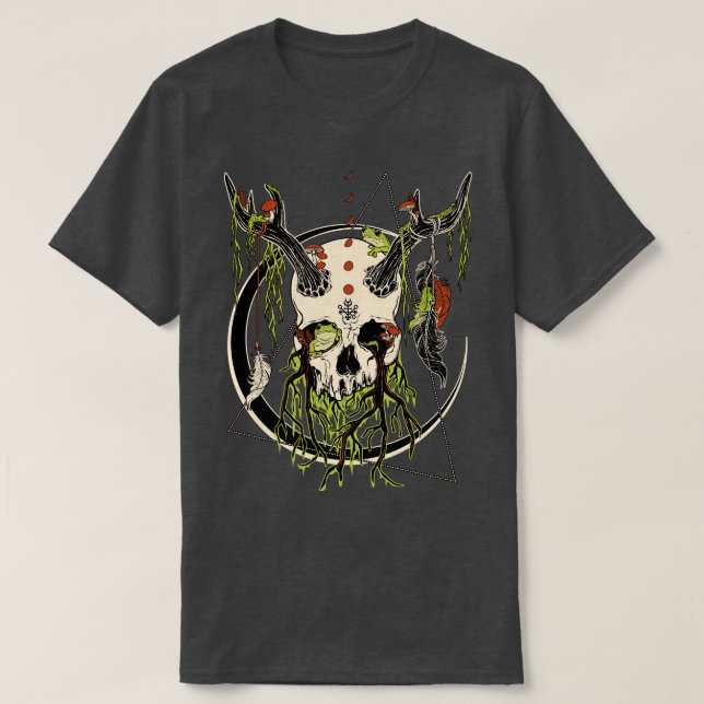 T-shirt Antlers et Boughs (Design devant)