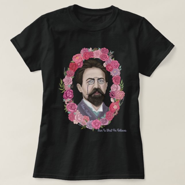 T-shirt Anton Chekhov (Design devant)