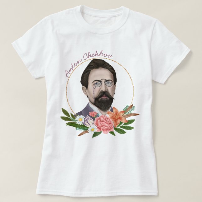 T-shirt Anton Tchekhov (Design devant)
