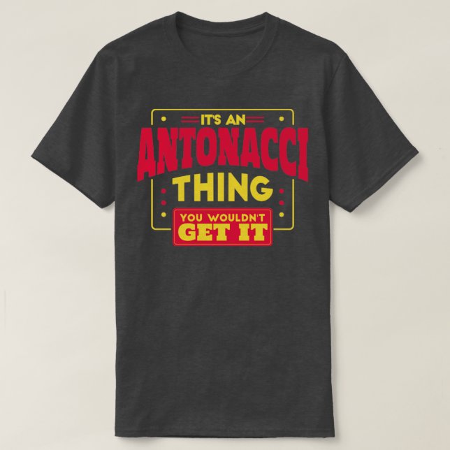 T-shirt Antonacci (Design devant)