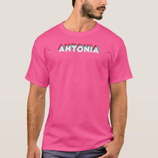 T-shirt Antonia Nom Nom Drôle Antonia thème des années 80