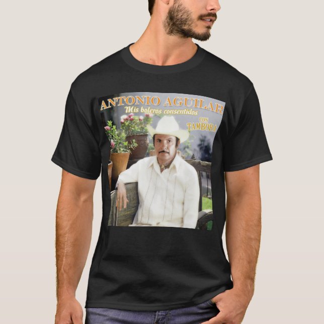 T-shirt Antonio Aguilar - Mis Boleros Consentidos con Tamb (Devant)