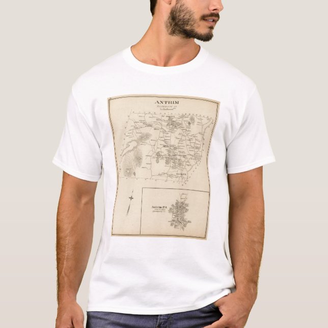 T-shirt Antrim, Hillsborough Co (Devant)