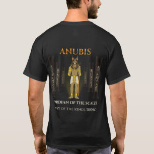 T-shirt Anubis Dieu Égypte Antique Vallée des Rois