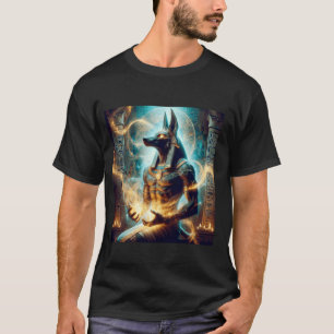 T-shirt Anubis Egyptian God Myth Afterlife Mort Imaginaire