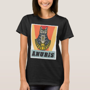 T-shirt Anubis Egyptologie Dieu de la mort Egypte Pharaon