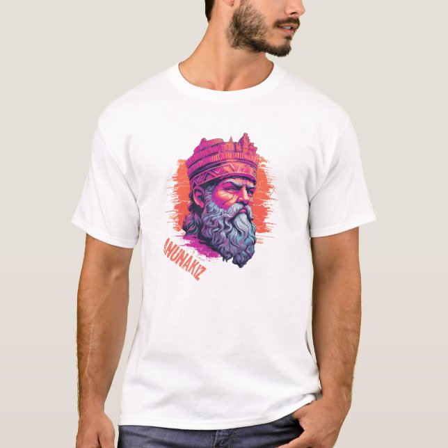T-shirt Anunakiz Nebucadnetsar, roi des Anunnaki (Devant)