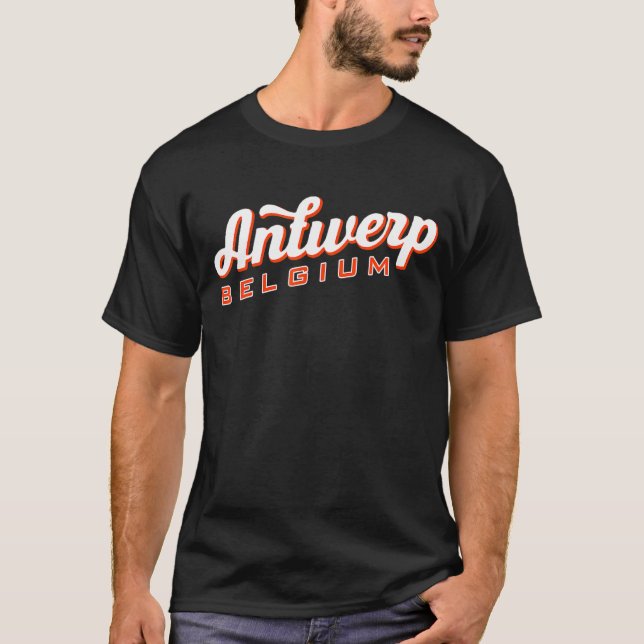 T-shirt Anvers Belgique (Devant)